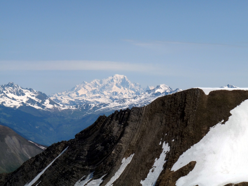 Mont Blanc : Sa majestée le Mont Blanc.