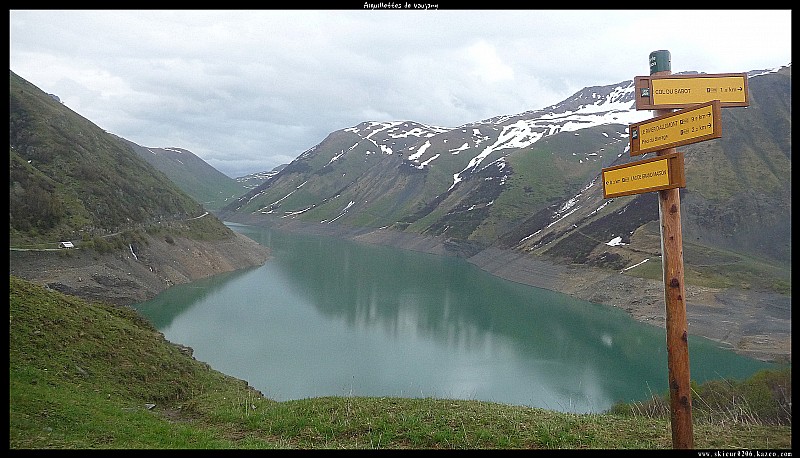 #2 Lac de Grand Maison : Lac de Grand Maison peu avant le chaussage. Lac de Grand Maison : Lac de Grand Maison peu avant le chaussage.