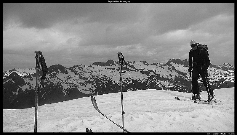 #5 Au sommet : L Au sommet : L'arrivée au sommet.