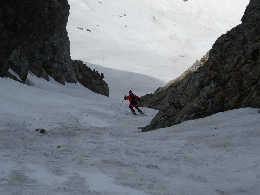 Didier en action : Neige au poil !