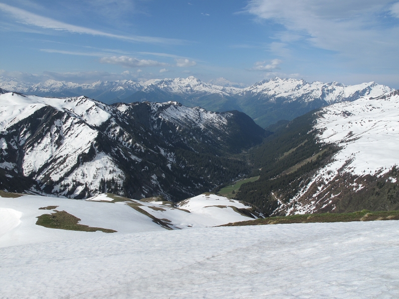 #3 Du sommet.. : enneigement coté Tarentaise... Du sommet.. : enneigement coté Tarentaise...