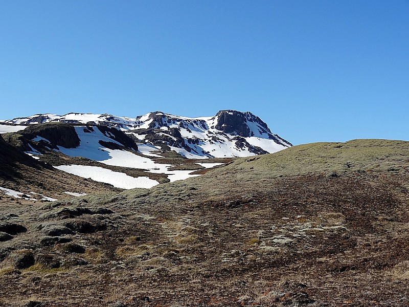 #1 Accés : Vue de la combe Nord Accés : Vue de la combe Nord