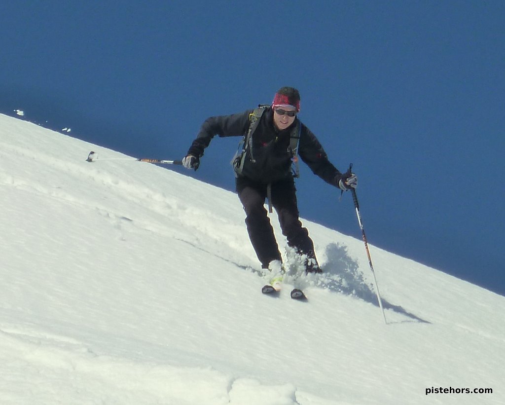 #8 Arete de Rocher Blanc : Benoit sur l Arete de Rocher Blanc : Benoit sur l'arete de Rocher Rocher