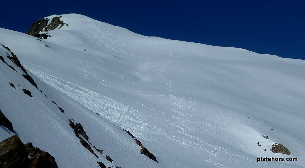 #11 Traces, col du Buyant : Nos traces sous le col du Buyant Traces, col du Buyant : Nos traces sous le col du Buyant