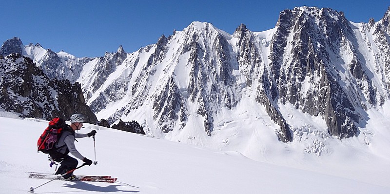 Piste verte ... : ... avec vue