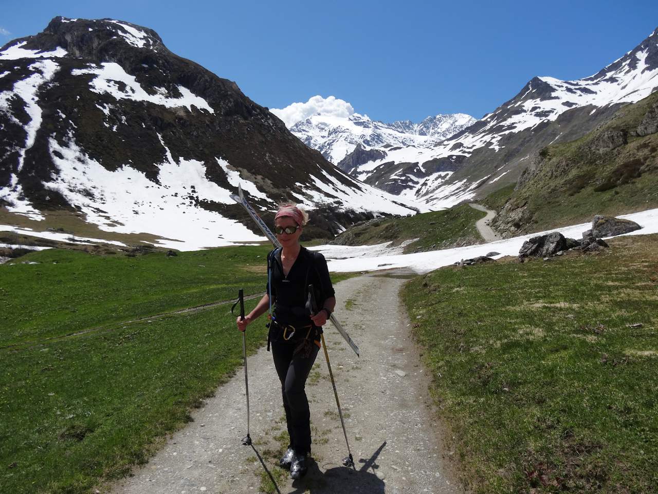 #23 Sur le chemin du retour : Longue mais sympathique ballade dans les alpages. Sur le chemin du retour : Longue mais sympathique ballade dans les alpages.