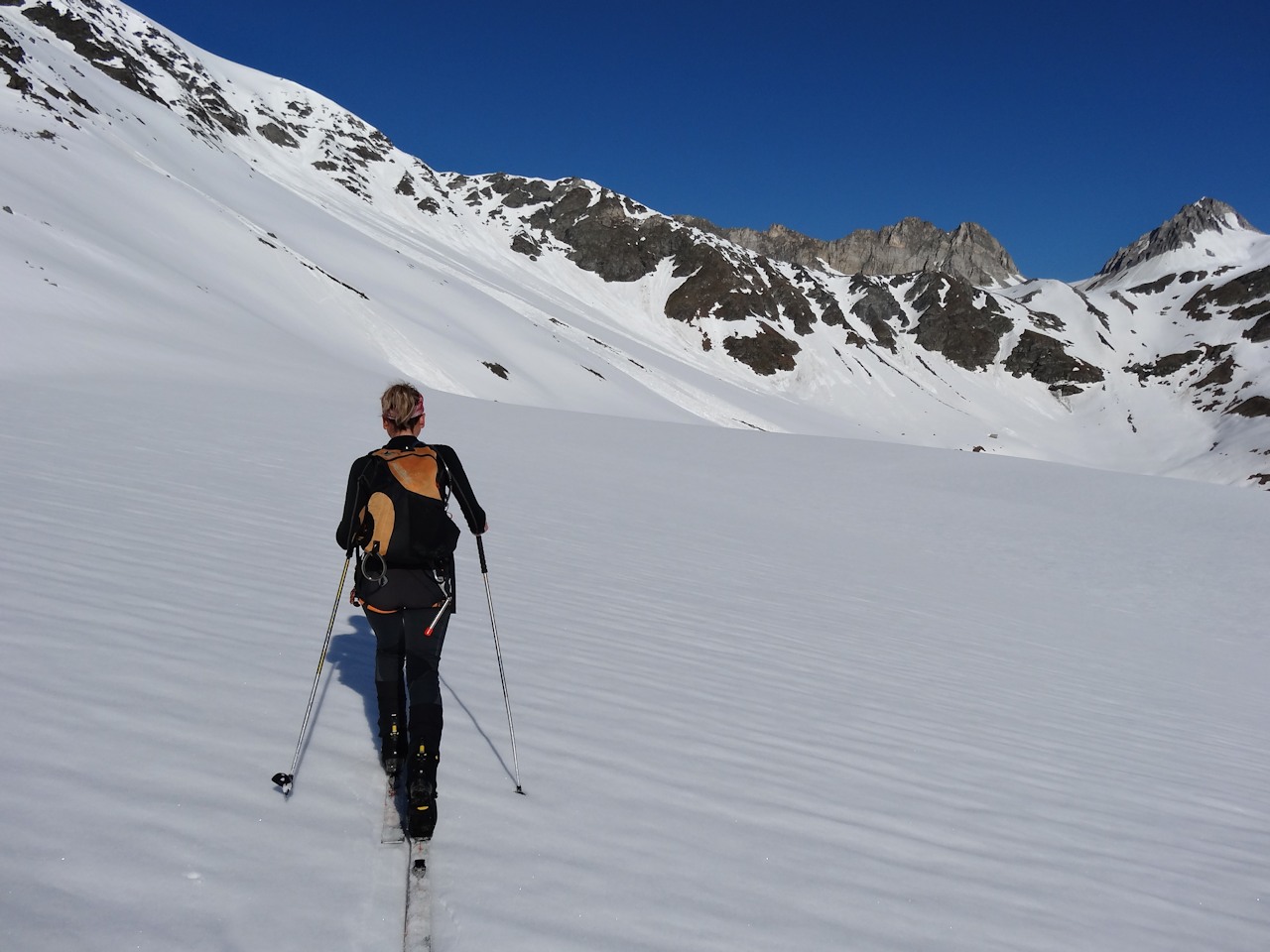 #5 Secteur du Lac Blanc : Avant une courte redescente. Secteur du Lac Blanc : Avant une courte redescente.