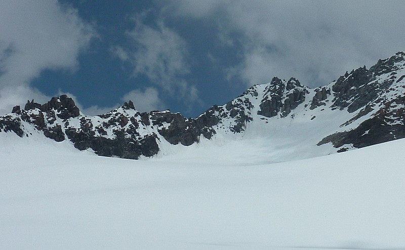 #12 Roc des Sts Pères : Couloir sud d Roc des Sts Pères : Couloir sud d'accès au Roc des St Pères