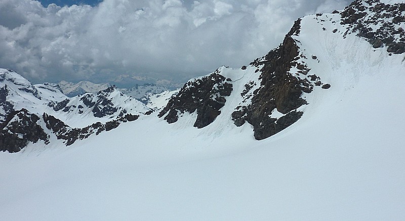#9 Traversée : Traversée vers le col de Polset. Traversée : Traversée vers le col de Polset.