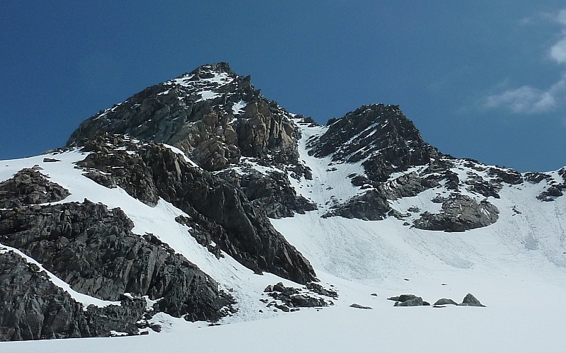#2 Couloir SW de Gebroulaz : Pas terrible. Couloir SW de Gebroulaz : Pas terrible.
