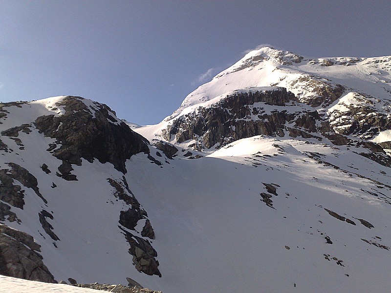 La face N : Montée au glacier