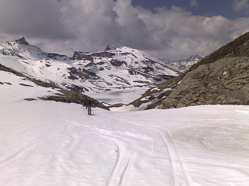 Descente : sur le bas, ça fond vite !