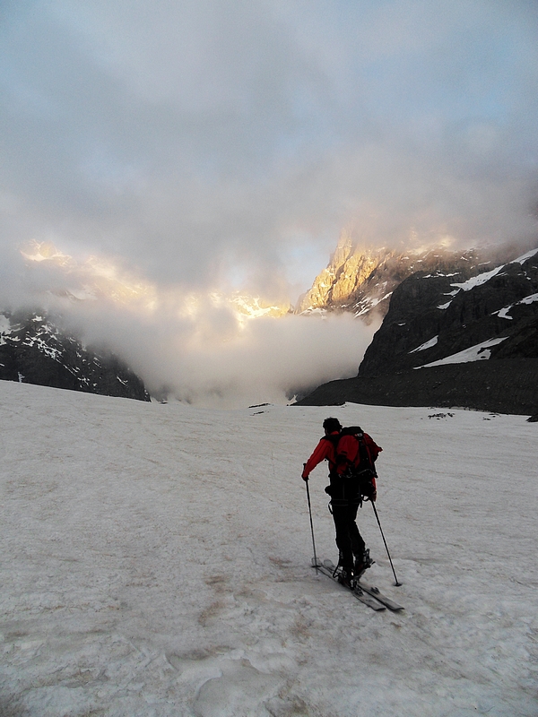 #1 Philippe sur le glacier noir Philippe sur le glacier noir