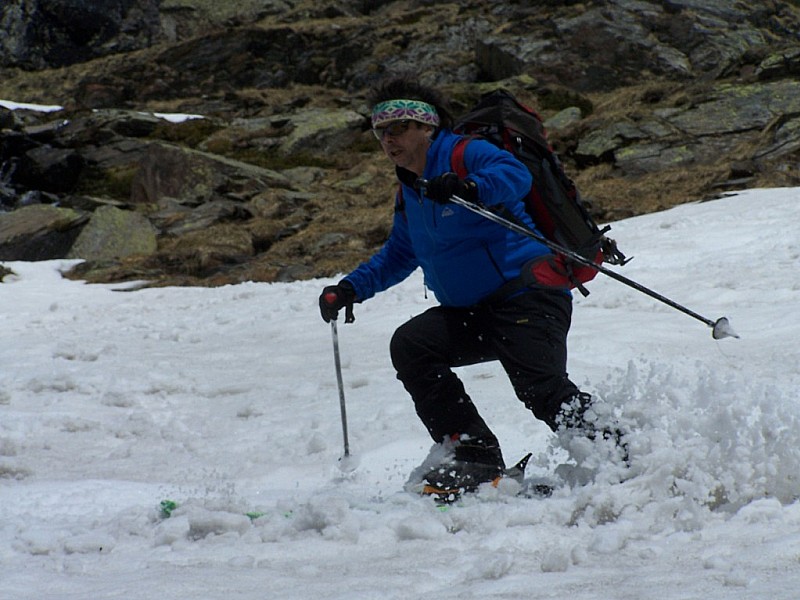 #8 Petit Vallon : Ski en neige lourde. Petit Vallon : Ski en neige lourde.