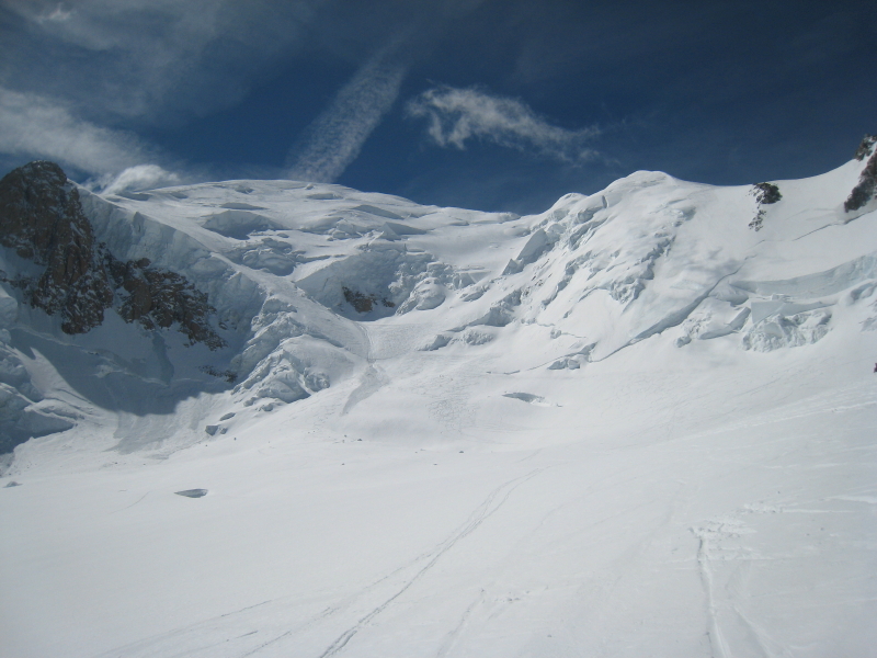 #8 Mont Blanc : Face Nord depuis le Grand Plateau Mont Blanc : Face Nord depuis le Grand Plateau