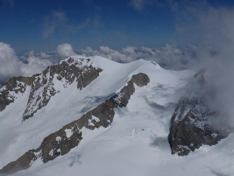 #14 Tête Carré : Les Domes de Miage en face Tête Carré : Les Domes de Miage en face