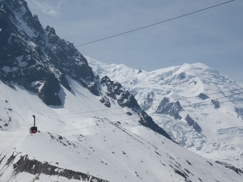 Arrivée au plan de l'aiguille : Départ depuis le plan