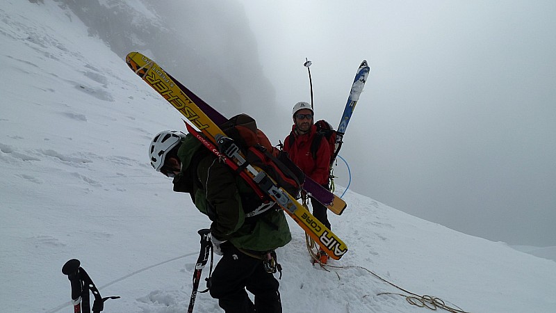 #4 le couloir d le couloir d'accès à l'arête : ça va brasser