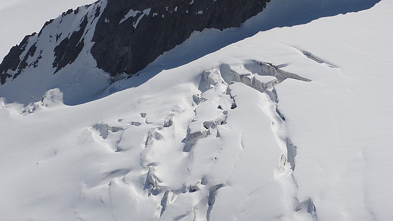 ombre et lumière : glacier de Gébroulaz