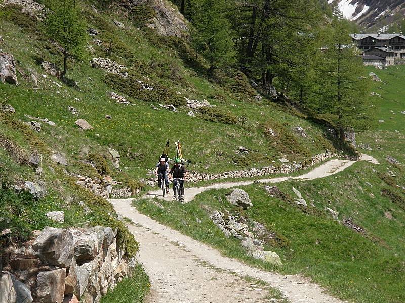 #59 roulez mes poussins : cherchez l roulez mes poussins : cherchez l'erreur: 2 vélos, 2 skieurs et 3 paires de skis