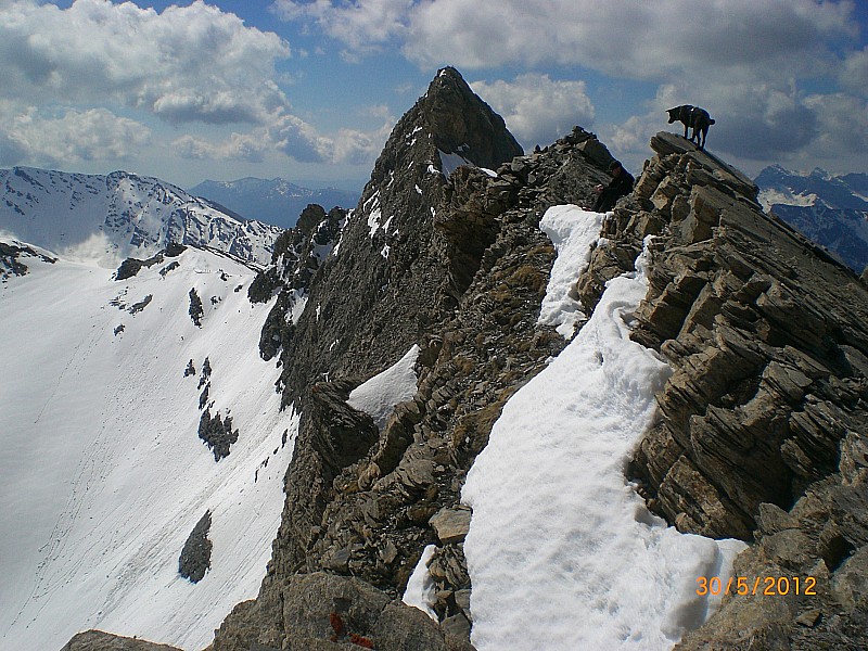 #11 Tour du Pain de Sucre : Le sommet de la Rocca Rossa, pic et col d Tour du Pain de Sucre : Le sommet de la Rocca Rossa, pic et col d'Asti.
