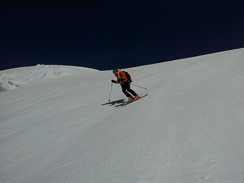 #7 Marc à l Marc à l'attaque : descente haut du glacier