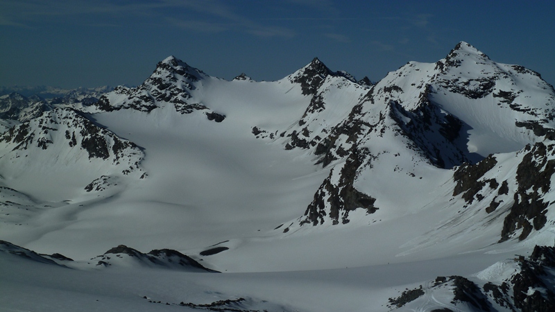 #2 Glacier de Chavières : Pointe du Bouchet et Pointe Rénod Glacier de Chavières : Pointe du Bouchet et Pointe Rénod