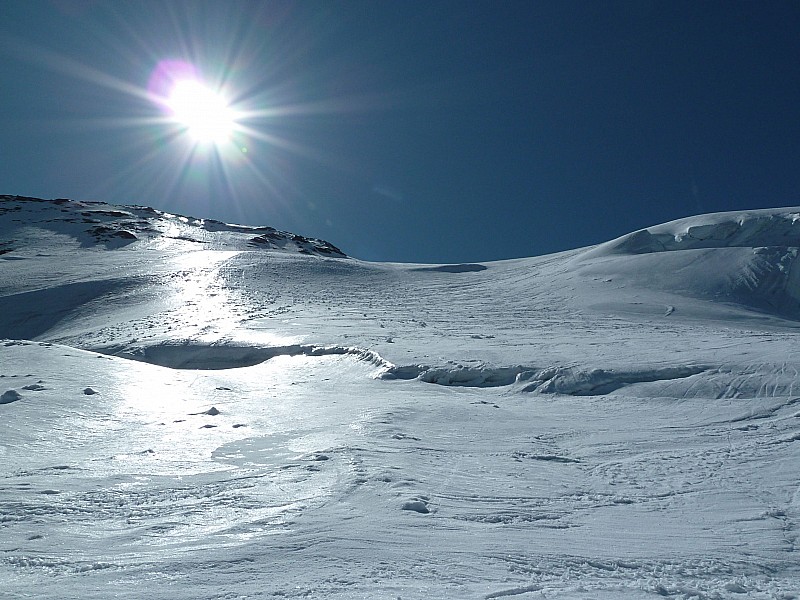 #7 Accès à l Accès à l'épaule du Pourri : Neige bien dure
