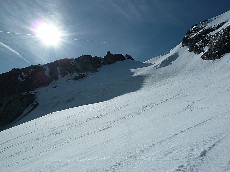#2 Sous le Col des Roches : Versant Grand Col, neige dure Sous le Col des Roches : Versant Grand Col, neige dure