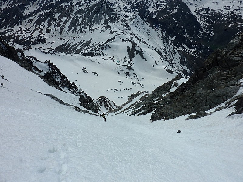 #10 Descente : Dans le haut. bonne neige. Descente : Dans le haut. bonne neige.