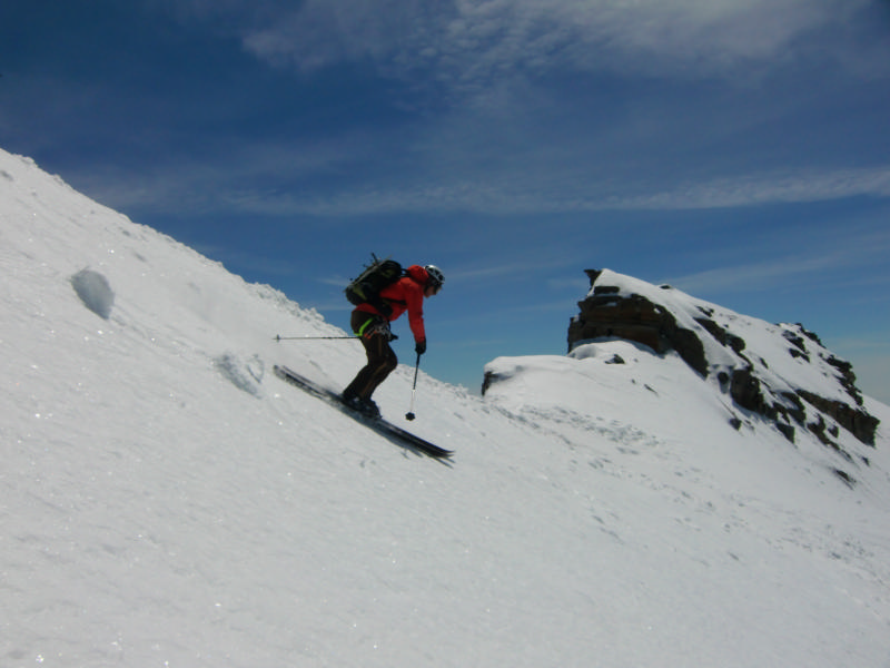 #6 Descente : Neige dure sur le haut. Descente : Neige dure sur le haut.