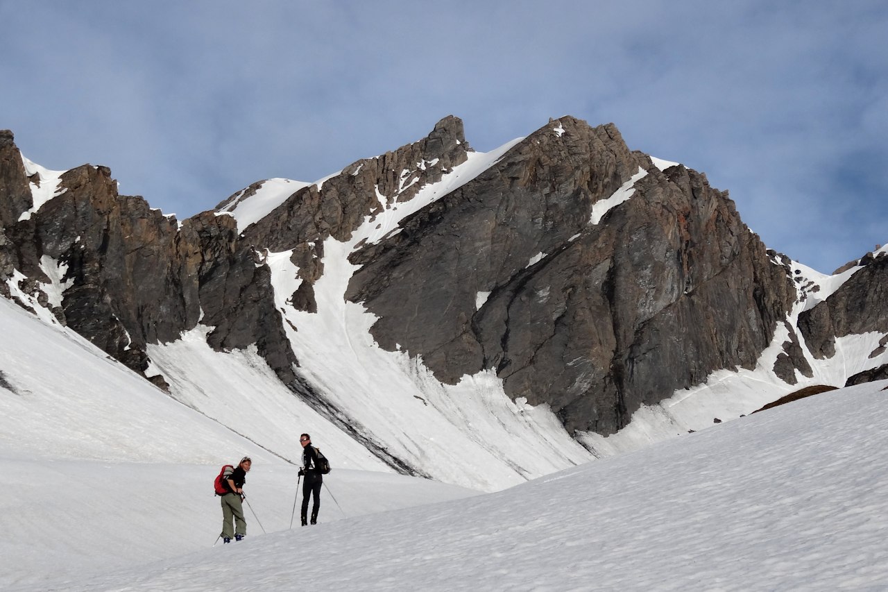 #4 Sommet des Rousses (2978 m) : Et le couloir Est. Sommet des Rousses (2978 m) : Et le couloir Est.
