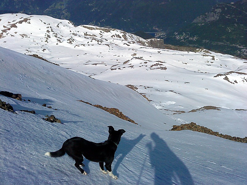 #3 Pic Bayle : arrivée au col de la Pyramide Pic Bayle : arrivée au col de la Pyramide