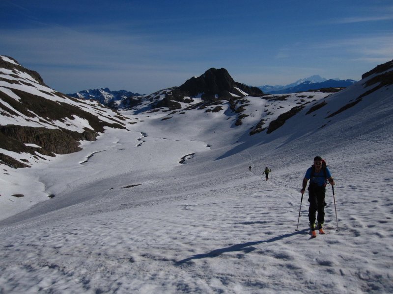 #3 Les premiers pas sur le glacier. Les premiers pas sur le glacier.