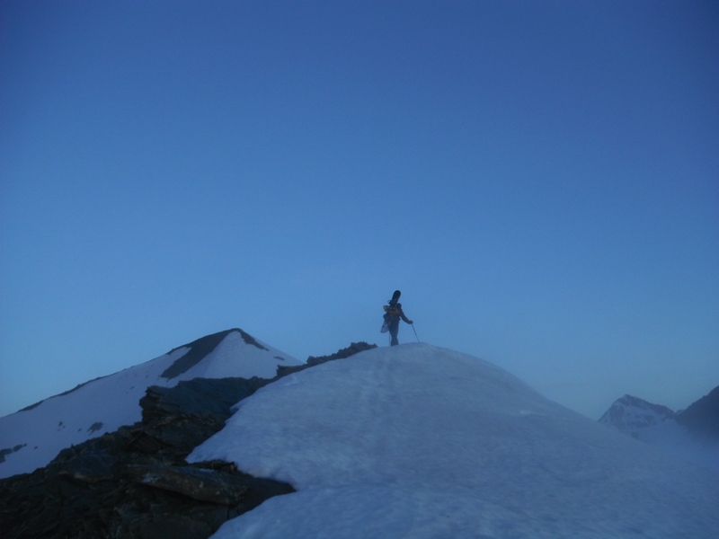 Le snowboarder gagne à rester flou ...