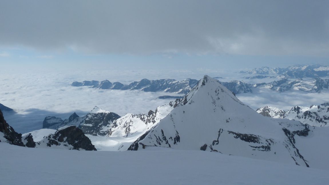 Val d'Aoste et Piémont : Dans les nuages