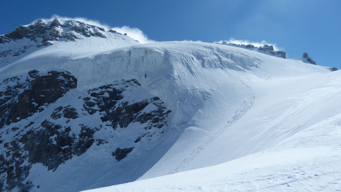 Glacier de Laveciau : Un passage particulièrement beau