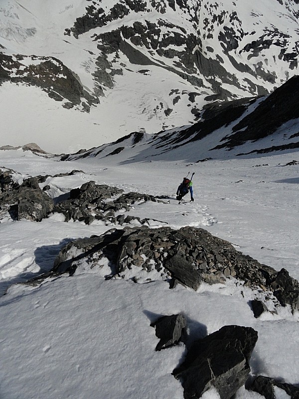 #9 Dent Parrachée : Vue plongeante sur la face Nord Dent Parrachée : Vue plongeante sur la face Nord