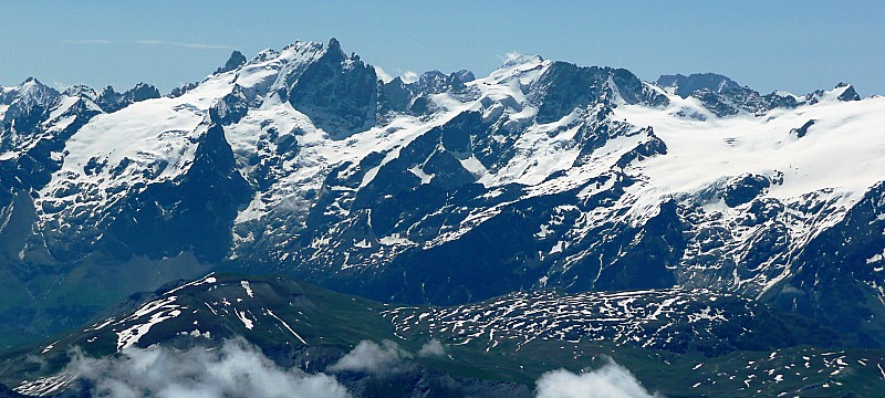 #12 Meije et Ecrins : Superbe de ce côté aussi ... Meije et Ecrins : Superbe de ce côté aussi ...