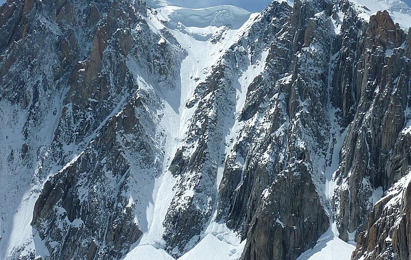#13 Gervasutti Mt Blanc du Tacul : Skié aujourd Gervasutti Mt Blanc du Tacul : Skié aujourd'hui.