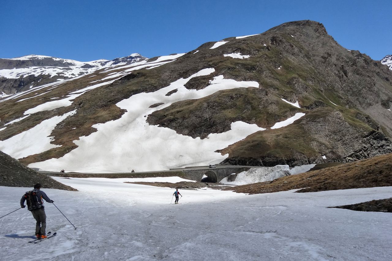 Pont de la neige : Du bon ski pour le final.