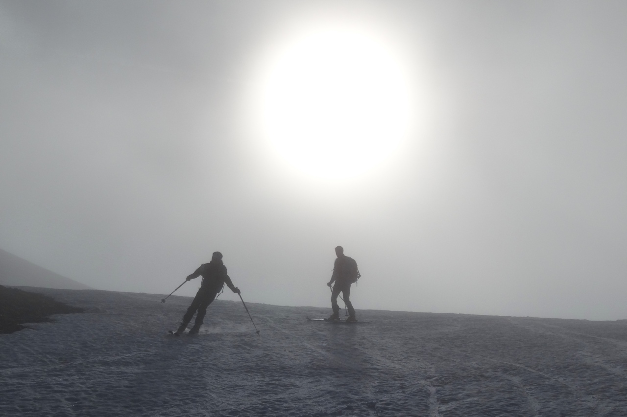 Col de Bézin : Le soleil, enfin !