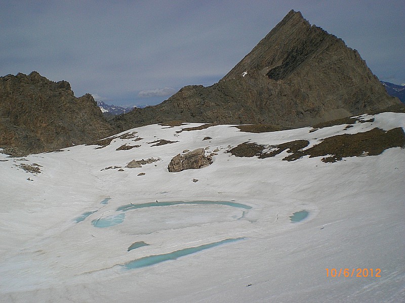 Asti : Lac d'Asti, encore gelé.