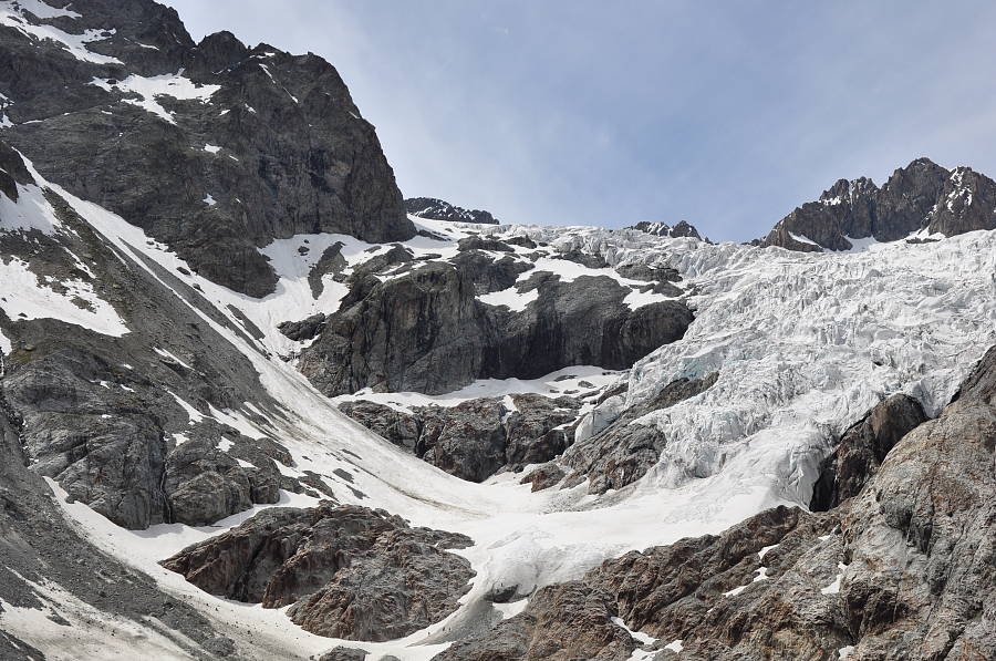 #2 Passage rive Droite : Ca passe encore en rive droite du glacier blanc Passage rive Droite : Ca passe encore en rive droite du glacier blanc