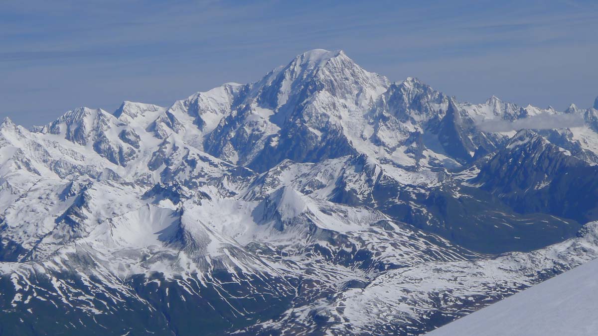 Mt Blanc : Tout repeint de neuf