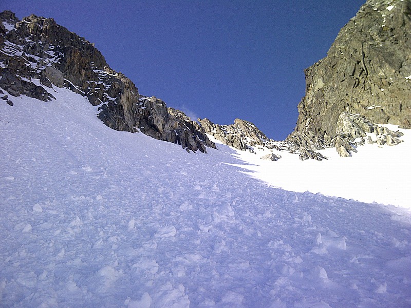 #3 col Dulong : sous le col des boules, idem dans le couloir de l col Dulong : sous le col des boules, idem dans le couloir de l'aiguille d'Olle