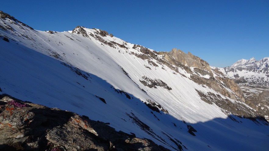 #5 Arselle NNW : longue traversée depuis le col Arselle NNW : longue traversée depuis le col