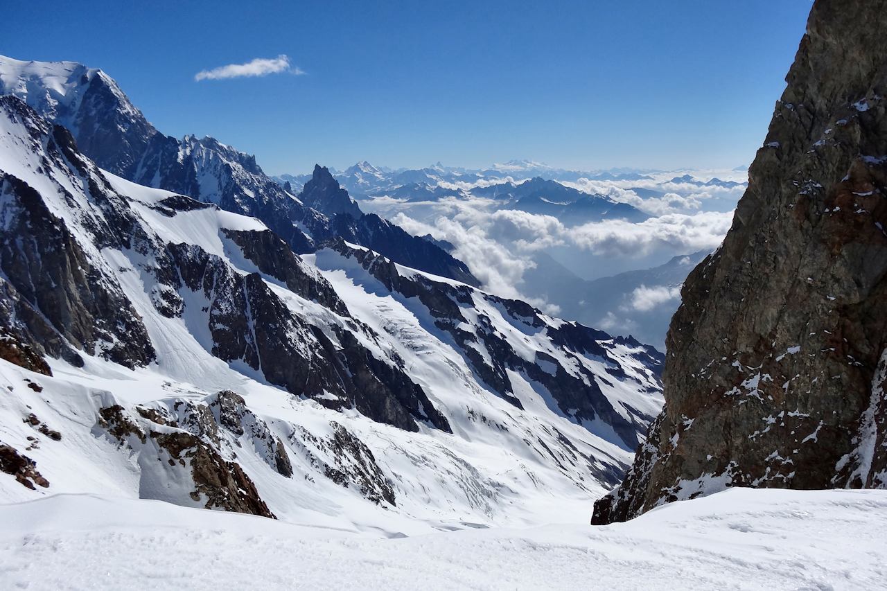 #11 versant Italien : Des glaciers bien crevassés. versant Italien : Des glaciers bien crevassés.