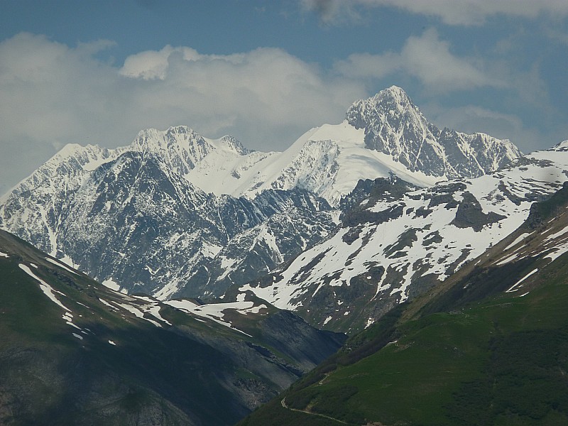 #30 Aiguille des Glaciers : En montant au Cormet de Roselend Aiguille des Glaciers : En montant au Cormet de Roselend
