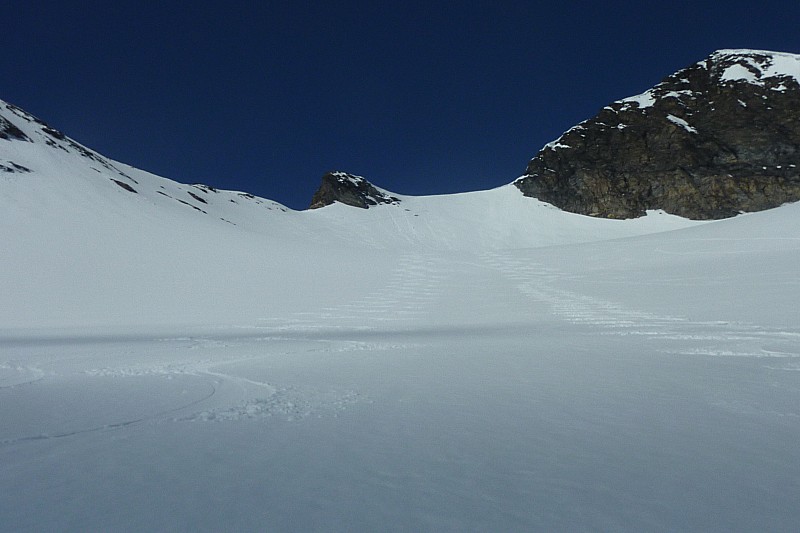 #6 col sous le Signal : jolie pente et bonne neige col sous le Signal : jolie pente et bonne neige